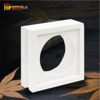 GẠCH BÔNG GIÓ 20X20 TRANG TRÍ HOA VĂN TRÒN 811 CAO CẤP GIÁ RẺ