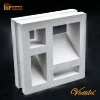 GẠCH BÔNG GIÓ 20X20 TRANG TRÍ  HOA VĂN VUÔNG NHỎ GHÉP 047 CAO CẤP GIÁ RẺ