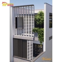 GẠCH BÔNG GIÓ 39X19 TRANG TRÍ HOA VĂN CHỮ NHẬT 027 CAO CẤP GIÁ RẺ