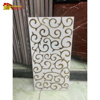 GẠCH TRANG TRÍ 30X60 SẮC MÀU TRẮNG TINH KHOI HỌA TIẾT VÂN CUỘN KHẮC KIM NHẬP KHẨU CAO CẤP