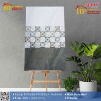 GẠCH ỐP TƯỜNG 30X60 SẮC MÀU XÁM ĐẬM LỢT HỌA TIẾT ĐIỂM HOA VĂN BÔNG TRANG TRÍ KẾT  HỢP CAO CẤP 