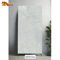 GẠCH LÁT NỀN 80X160 MÀU XÁM NGỌC NHẠT HỌA TIẾT ĐÁ NGỌC XUYÊN SÁNG NHẬP KHẨU CAO CẤP