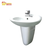 CHẬU LAVABO TREO TƯỜNG INAX L284V CHÂN TREO CHÍNH HÃNG