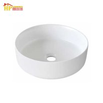 CHẬU LAVABO SỨ MÀU TRẮNG SU 03