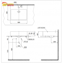 CHẬU LAVABO ĐẶT BÀN TOTO  LT710CTR CHÍNH HÃNG 