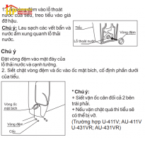 BỒN TIỂU TREO TƯỜNG INAX  AU-431VR CHÍNH HÃNG