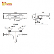 SEN TẮM NÓNG LẠNH AMERICAN STANDARD WF-4949 CHÍNH HÃNG