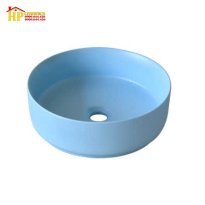 CHẬU LAVABO SỨ MÀU XANH BIỂN SU06