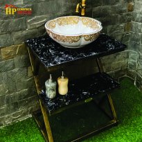 CHÂN ĐẶT LAVABO BẰNG SẮT MỸ NGHỆ KS-05