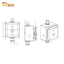 VAN TIỂU CẢM ỨNG AMERICAN STANDARD  WF-8613 CHÍNH HÃNG