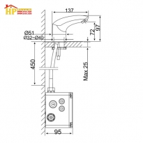 VÒI LAVABO CẢM ỨNG AMERICAN STANDARD WF-8611 CHÍNH HÃNG