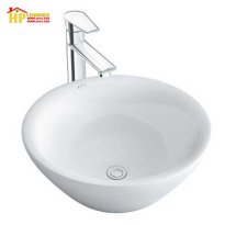 CHẬU RỬA MẶT ĐẶT BÀN INAX AL-445V CHÍNH HÃNG