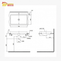 CHẬU LAVABO ĐẶT BÀN TOTO LT1717 CHÍNH HÃNG