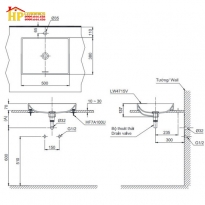 CHẬU LAVABO ĐẶT BÀN TOTO LT4715G19#XW CHÍNH HÃNG