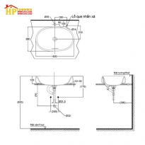 CHẬU LAVABO ĐẶT BÀN TOTO  PJS05WE#GW CHÍNH HÃNG
