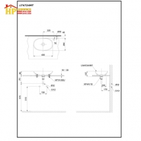 CHẬU LAVABO ĐẶT BÀN TOTO LT4724MT CHÍNH HÃNG