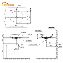CHẬU ĐẶT BÀN TOTO LT4704MTG17#CMW CHÍNH HÃNG