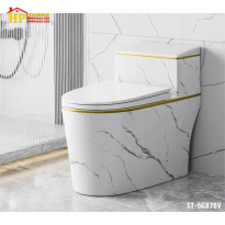 BÀN CẦU KHỐI THÂN LÙN TRẮNG VÂN KHÓI 876 CAO CẤP GIÁ RẺ