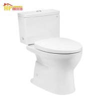 BÀN CẦU HAI KHỐI TOTO CS302DT3 NẮP ÊM TC385VS CHÍNH HÃNG