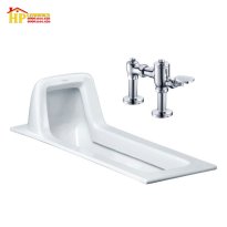 BÀN CẦU XÍ XỔM CAESAR C1230 + BỘ XÃ GẠT BF525A CHÍNH HÃNG