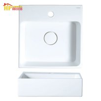 CHẬU LAVABO ĐẶT BÀN CAESAR LF5257  CHÍNH HÃNG