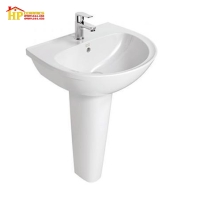 CHẬU LAVABO TREO TƯỜNG CHÂN ĐỨNG AMERICAN STANDARD 0953-WT/WP-F711 CHÍNH HÃNG