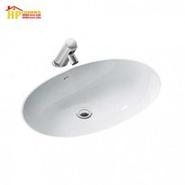 CHẬU LAVABO INAX ÂM BÀN L-2216V CHÍNH HÃNG