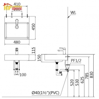 CHAUAJLAVABO CAESAR LF5263 CHÍNH HÃNG