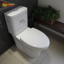 BÀN CẦU HAI KHỐI CAESAR  CD1341 CHÍNH HÃNG