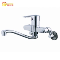VÒI BẾP GẮN TƯỜNG NÓNG LẠNH CAESAR K376C CHÍNH HÃNG