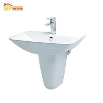 LAVABO CHÂN TREO CAESAR L2365+P2443 CHÍNH HÃNG