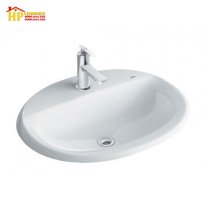 CHẬU LAVABO ÂM BÀN RỬA MẶT INAX L2395V CHÍNH HÃNG