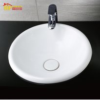 CHẬU LAVABO ÂM BÀN CAESAR LF5016 CHÍNH HÃNG