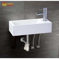 CHẬU LAVABO TREO TƯỜNG CAESAR LF5239S CHÍNH HÃNG
