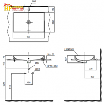 CHẬU LAVABO ĐẶT BÀN TOTO LT4716 CHÍNH HÃNG