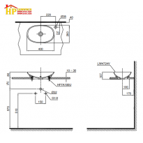 CHẬU LAVABO ĐẶT BÀN TOTO  LT4724 CHÍNH HÃNG