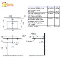 CHẬU LAVABO ĐẶT BÀN TOTO LT950C CHÍNH HÃNG