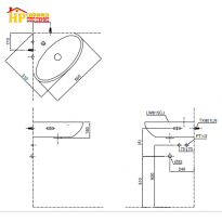 LAVABO GÓC TREO TƯỜNG TOTO LW815CJW/F#W CHÍNH HÃNG