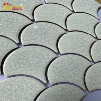 GẠCH TRANG TRÍ MOSAIC VẨY CÁ BÓNG CAO CẤP GIÁ RẺ