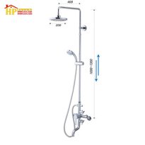 SEN CÂY TẮM ĐỨNG NÓNG LẠNH CAESAR S488C CHÍNH HÃNG