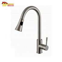 VÒI RỬA CHÉN NÓNG LẠNH DÂY RÚT INOX 304 407
