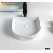 LAVABO ĐẶT BÀN SÒ TRẮNG LA 75 CAO CẤP GIÁ RẺ