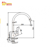 VÒI RỬA CHÉN LẠNH AMERICAN STANDARD FFAST606 CHÍNH HÃNG