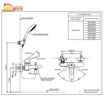 SEN TẮM NÓNG LẠNH TOTO  TBG03302V/DGH104ZR CHÍNH HÃNG