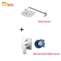 SEN TẮM ÂM TƯỜNG TOTO TBG04304B KÈM BÁT SEN TBW02004A