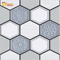 GẠCH LÁT NỀN TOLEL 30X30 MÀU XÁM HOA VĂN TỔ ONG 3002 CAO CẤP GIÁ RẺ