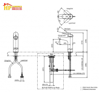VÒI LAVABO NÓNG LẠNH TOTO TLS04306V CHÍNH HÃNG