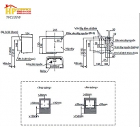 MÁY SẤY TAY TOTO TYC122W CHÍNH HÃNG