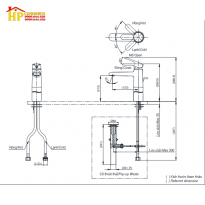 VÒI LAVABO NÓNG LẠNH TOTO TVLM112NS CHÍNH HÃNG
