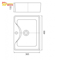 CHẬU LAVABO ĐẶT BÀN VIGLACERA  V72 CHÍNH HÃNG